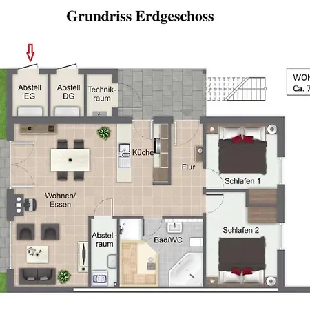 아파트 5*ferienwohnung Seebrise 1 벤디쉬 리츠